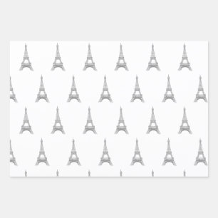 Eiffel Tower wrapping paper