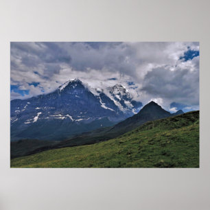 Eiger and Monch Poster