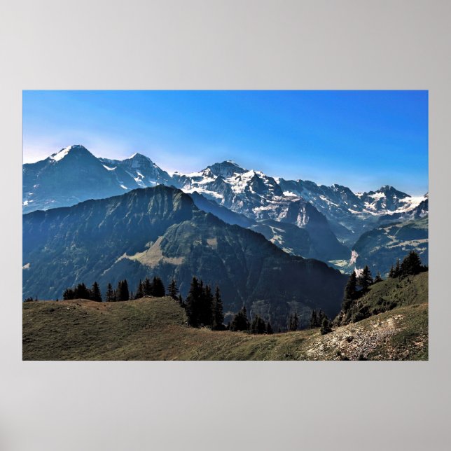 Eiger, Monch, Jungfrau Poster (Front)