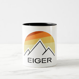 Eiger Switzerland Retro Two-Tone Coffee Mug