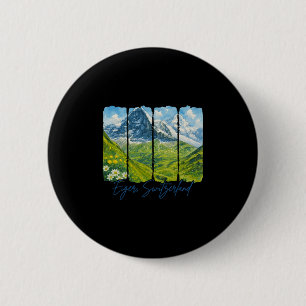 Eiger Switzerland Traveling Trip Meet Me In Eiger 6 Cm Round Badge