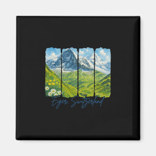 Eiger Switzerland Traveling Trip Meet Me In Eiger  Magnet