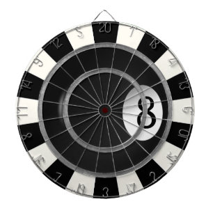 Eight Ball Billiard Regulation Dart Boards