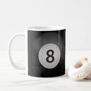 Eight Ball Billiards Coffee Mug, Cup