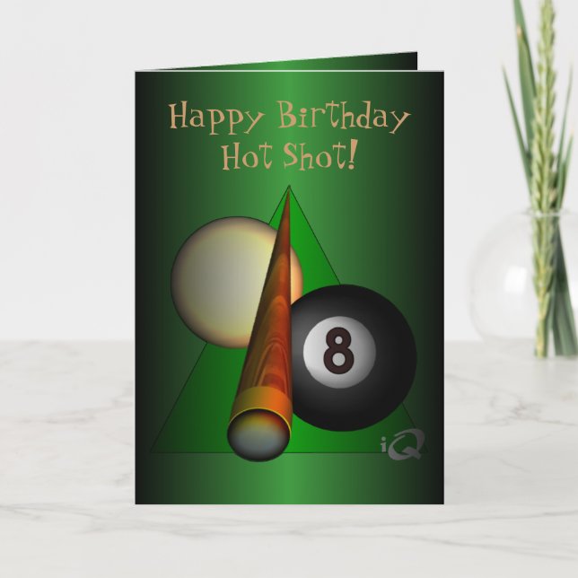 Eight Ball Card (Front)