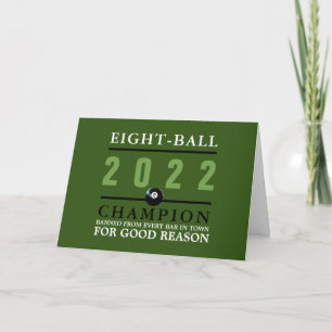 Eight Ball Champion Card