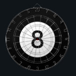 Eight Ball Dart Board<br><div class="desc">Eight Ball Dart Board. ©Janet Palaggi</div>