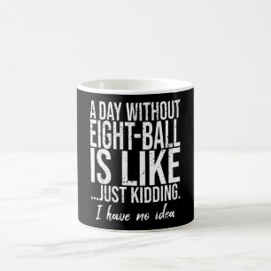Eight-Ball funny sports gift Coffee Mug