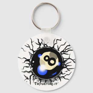 Eight Ball Key Ring