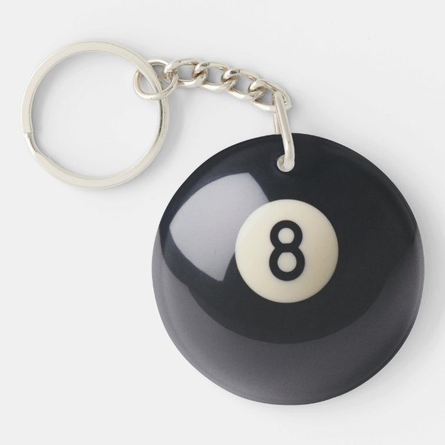 Eight Ball Key Ring (Front)