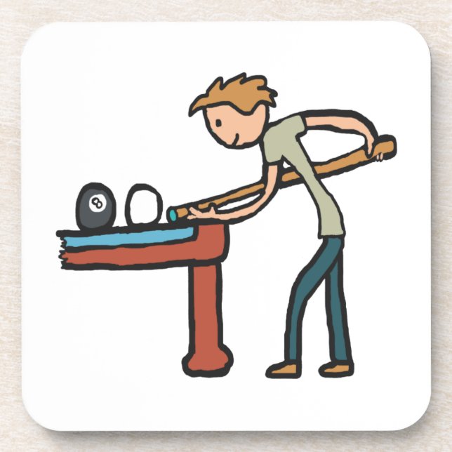 Eight Ball Pool Coaster (Front)