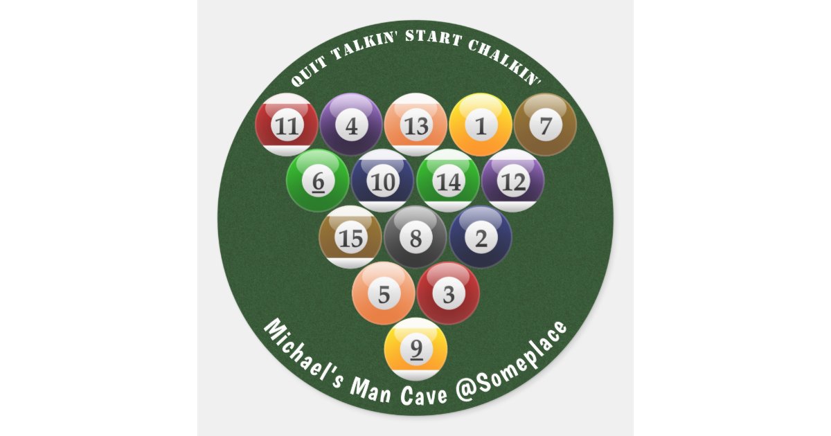 Eight-Ball Rack Billiard Balls 8-Ball Pool Game Classic ...
