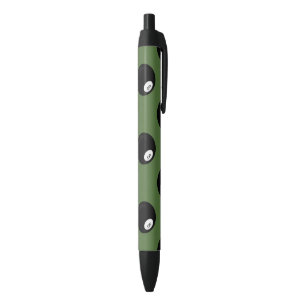 Eight Ball Sport Design Black Ink Pen