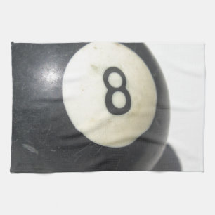 Eight Ball Tea Towel