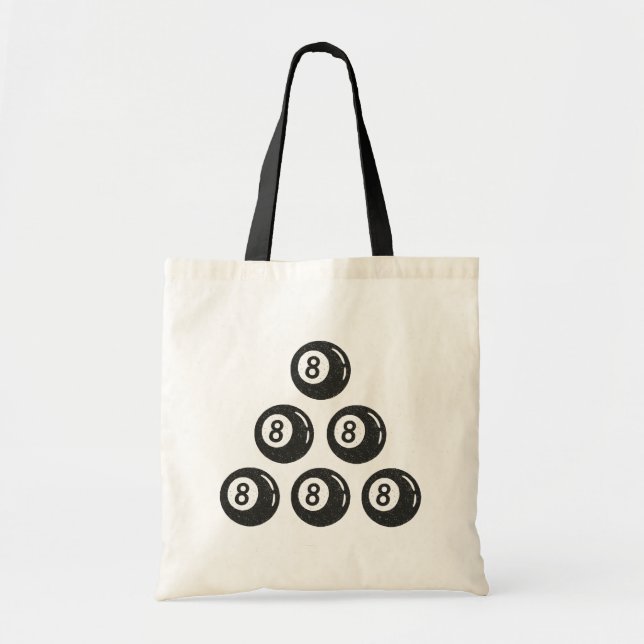 Eight Ball Tote Bag (Front)