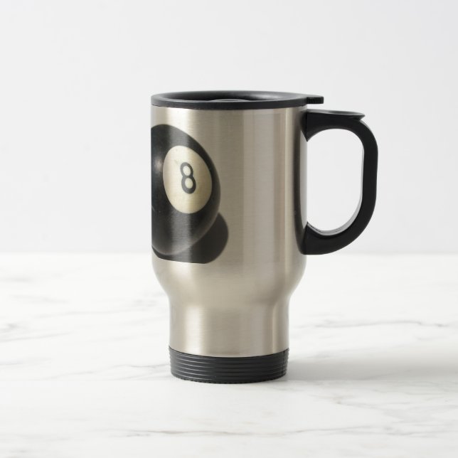 Eight Ball Travel Mug (Right)