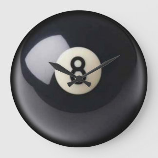 Eight-Ball Wall Clock