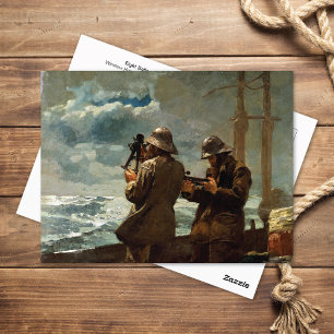 Eight Bells Nautical Winslow Homer Postcard