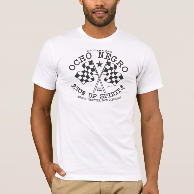 Eight black, vintage front. T-Shirt (Front)