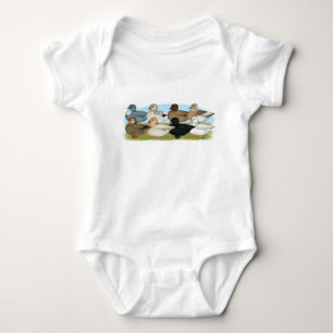 Eight Call Ducks Baby Bodysuit