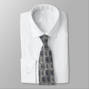 Eight Ears Graphic Tie