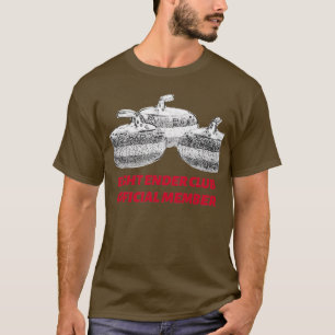 Eight Ender Club Curling Rocksblue T-Shirt