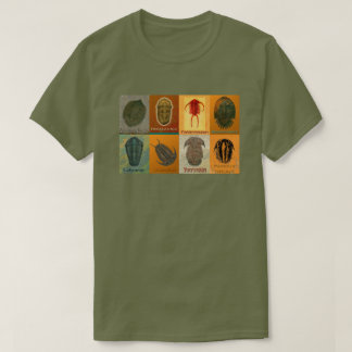 Eight Fossil Trilobites T-Shirt