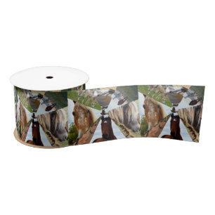 Eight Horse Triangles, Satin Ribbon