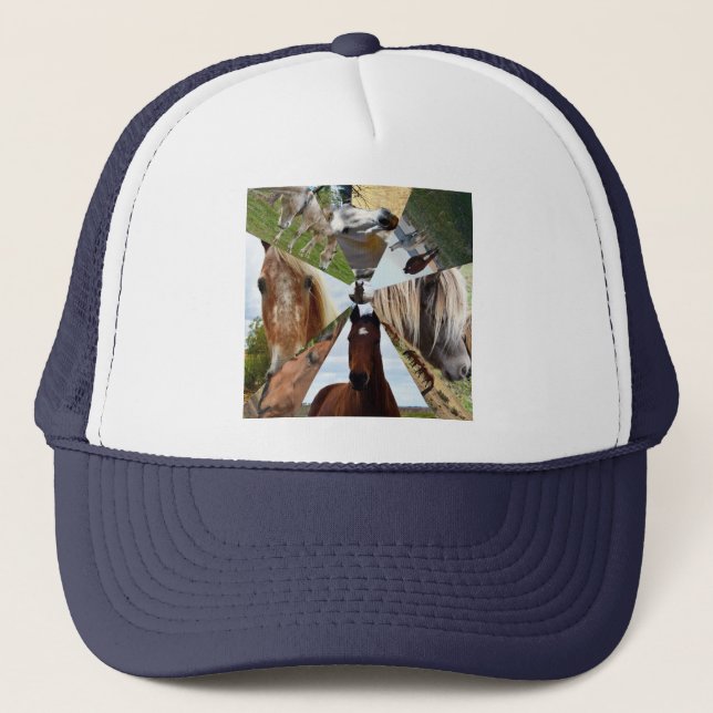 Eight Horse Triangles, Truckers Hat (Front)
