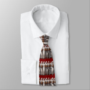 Eight Maids-A-Milking Nostalgic Milkmaids Tie