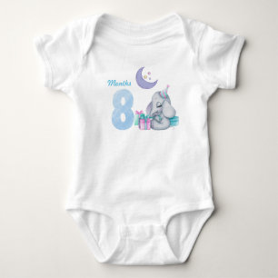 Eight months baby bodysuit
