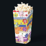 Eight Nights Mouse n Friends Favour Box<br><div class="desc">Hanukkah Nights with Mouse and Friends, favour boxes for guests. Fill them with popcorn or a treat! Add text anywhere on box using your favourite font colour, style, and size! Enjoy! Style: Popcorn Favour Box 3.75" x 3.5" x 7.5" Favour boxes are as unique as your guests. Perfect for weddings,...</div>