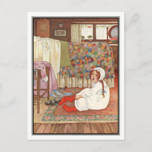 Eight O'Clock by Millicent Sowerby Postcard