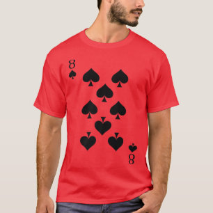 Eight Of Spades Funny Easy Halloween Costumes Fro T-Shirt