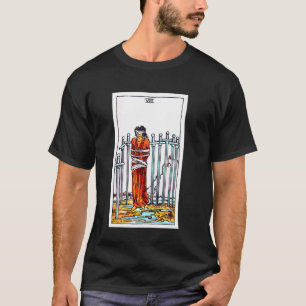 Eight of Swords Vintage Tarot Card - Rider Waite D T-Shirt