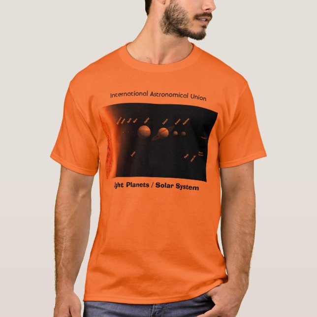 Eight Planets and New Solar System, I T-Shirt (Front)