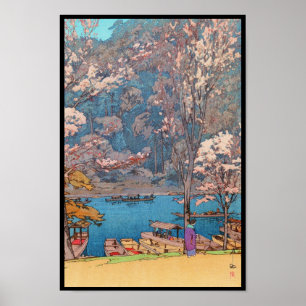 Eight Scenes of Cherry Blossoms, Arashiyama Poster