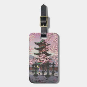 Eight Views Of Tokyo Ueno Toshogu Shrine Kasamatsu Luggage Tag