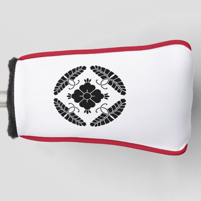 Eight wisterias golf head cover (Front)