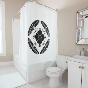 Eight wisterias shower curtain