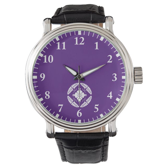 Eight wisterias watch (Front)
