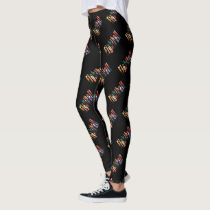 Eightball Is The Word, Ladies Leggings