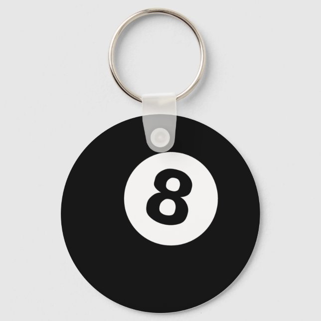 eightball key ring (Front)