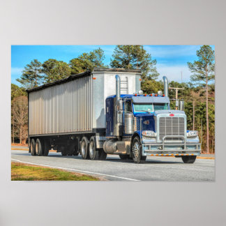 EIGHTEEN WHEELER-BARK TRAILER POSTER