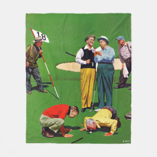 Eighteenth Hole Fleece Blanket