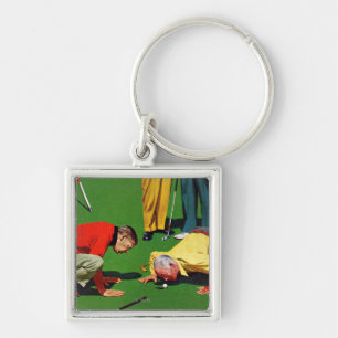 Eighteenth Hole Key Ring