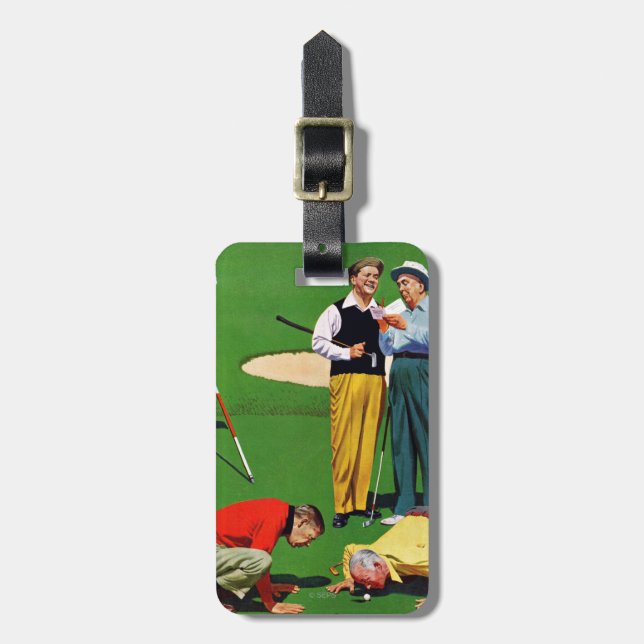 Eighteenth Hole Luggage Tag (Front Vertical)