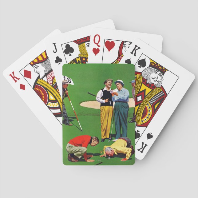 Eighteenth Hole Playing Cards (Back)