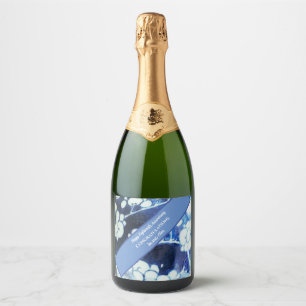 Eighteenth Wedding Anniversary  Sparkling Wine Label