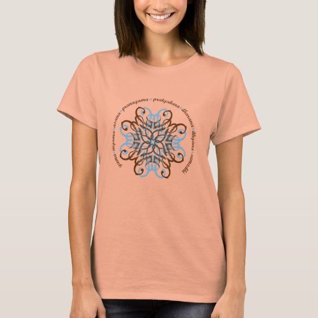 Eightfold Path Ladies Burnout Fitted T-shirt (Front)